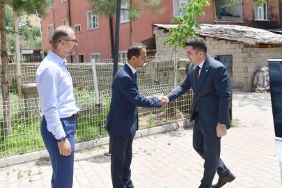 Kaymakam Abdullah Sarı’dan İlçe Millî Eğitim Müdürlüğüne ziyaret