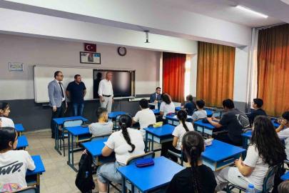 Kaymakam Sözen’den yaz dönemi destekleme kurslarına inceleme