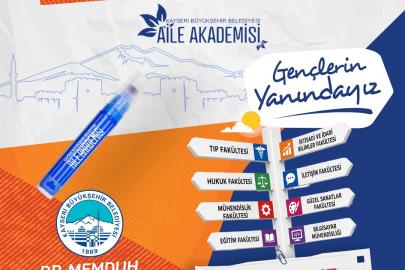 Kayseri Büyükşehir’den üniversite adaylarına ücretsiz YKS tercih danışmanlığı desteği