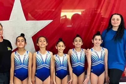 Kayserili cimnastikçi kızlar SEM barajını geçti