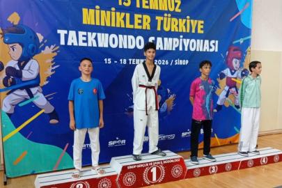 Kayserili sporculardan Türkiye Şampiyonası’nda çifte madalya