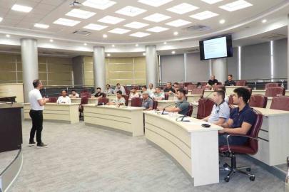 Kepez Belediyesi’nden personele "Afetlerde İş Güvenliği Eğitimi"