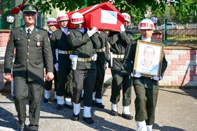 Kıbrıs Gazisi son yolculuğuna uğurlandı