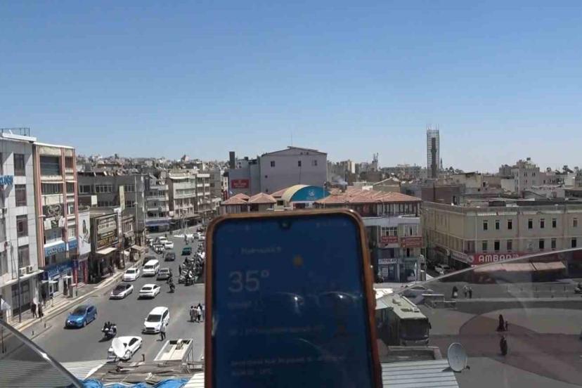 Kilis’te kavurucu sıcaklar etkisini sürdürüyor