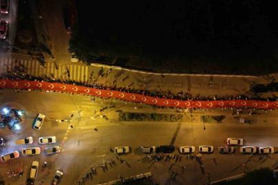 Kırıkkale 15 Temmuz’da tek yürek oldu: Binlerce vatandaş demokrasi yürüyüşünde buluştu
