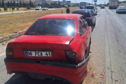 Kırıkkale’de 3 araçlı trafik kazası: 1 yaralı