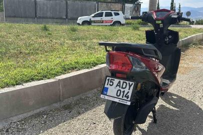 Kontrolden çıkan motosiklet devrildi, sürücü yaralandı