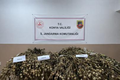Konya’da jandarmadan uyuşturucu operasyonları: 5 tutuklama