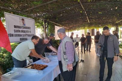 Köyceğiz’de orman şehidi Akdemir, lokma hayrı ile anıldı