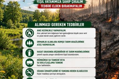 Kozan İlçe Tarım Müdürlüğü’nden anız uyarısı