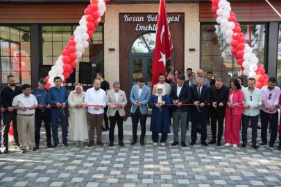 Kozan’da emeklilere özel sosyal tesis hizmete açıldı