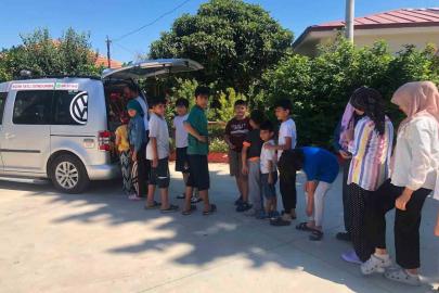 Kur’an kursunda örnek dayanışma