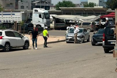 Kurtalan’da maddi hasarlı trafik kazası