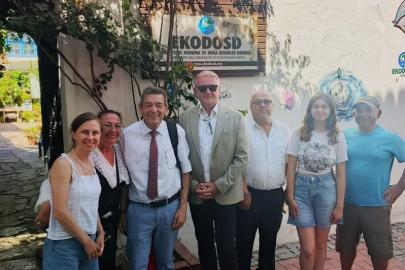 Kuşadası’nın kardeş şehri Marl heyeti EKODOSD’a tam not