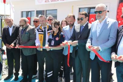 Kütahya OSB’nin destekleriyle yapılan 112 Acil Sağlık Hizmetleri İstasyonu hizmete açıldı