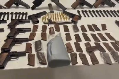 Kütahya’da kaçak silah ve uyuşturucu operasyonu, 5 şüpheli yakalandı