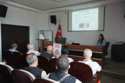 Kütahya’da OBM personeline KKKA hastalığına karşı bilgilendirme eğitimi