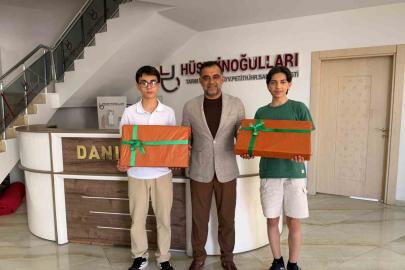 LGS Türkiye birincilerine Veysi Duyan’dan dizüstü bilgisayar
