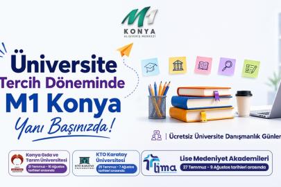 M1 Konya AVM’den üniversite adaylarına ücretsiz tercih danışmanlığı desteği