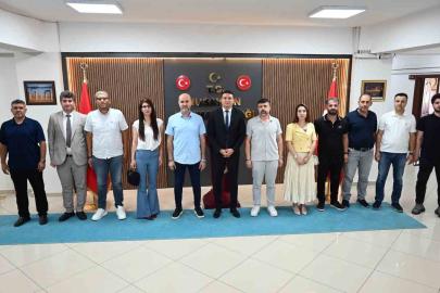 MAGYED, Nusaybin Kaymakamı Temurci ile bir araya geldi