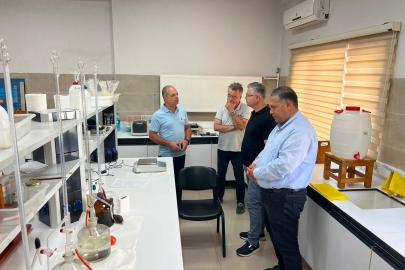 Manisa’daki tarımsal analiz laboratuvarının çalışmalarına sıkı takip