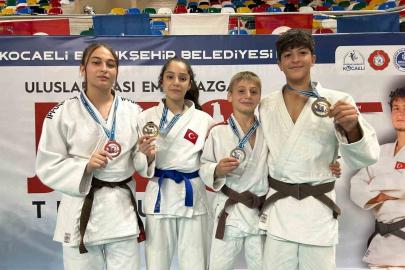 Manisalı judoculardan uluslararası arenada 9 madalya