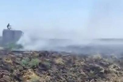 Mardin’deki anız yangını kontrol altına alındı