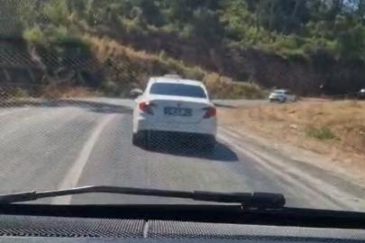 Marmaris’te araçtan ormana sigara izmariti atan şüpheliye adli işlem