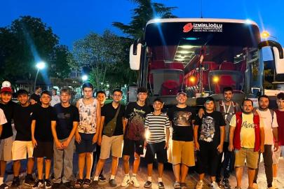 Menteşeli gençler Akdeniz’in maviliğinde buluşmak için yola çıktı
