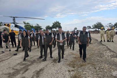 Mersin’de orman yangınlarına karşı teyakkuz vurgusu