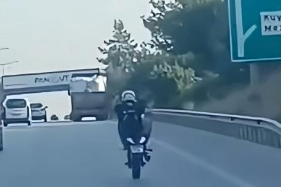Mersin’de tek teker şov pahalıya patladı: 46 bin TL ceza kesildi