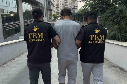 Mersin’de terör operasyonunda yakalanan şüpheli tutuklandı