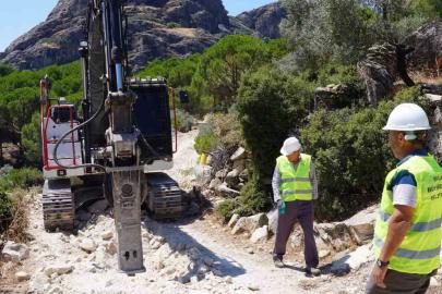 Milas’ta 75 yıllık içme suyu altyapısı yenileniyor