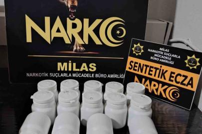 Milas’ta uyuşturucu operasyonu