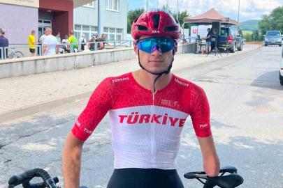 Milli bisikletçi Mehmet Keskin Slovakya’da sahne aldı