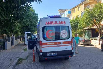 Motosiklet ile otomobil çarpıştı: 1 yaralı