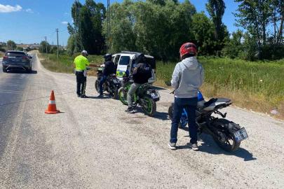 Motosiklet ve elektrikli bisikletlere sıkı denetim