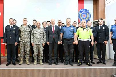 Muğla Emniyetinde rütbe terfi töreni
