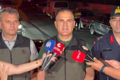 Muğla Valisi Akbıyık: "Bin 120 kişi güvenli bölgelere sevk edildi"