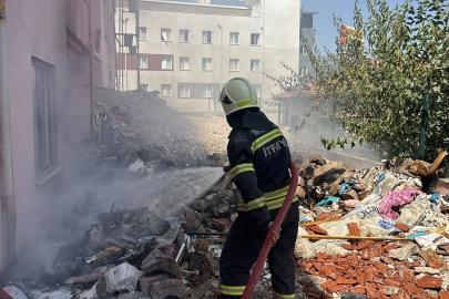 Muğla’nın Menteşe ilçesinde korkutan yangın