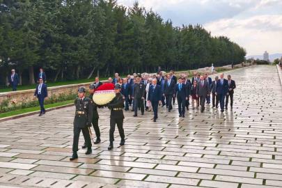 NATO heyetinden Anıtkabir’e ziyaret