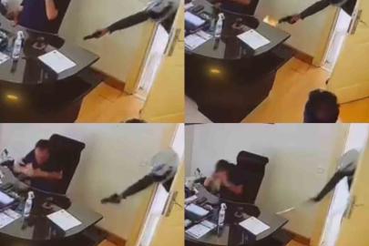 O anlar kamerada: Tatil sitesinin başkanı, kasklı saldırgan tarafından vuruldu