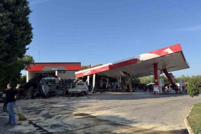 Ölüm benzin istasyonu marketinde alışveriş yaparken yakaladı