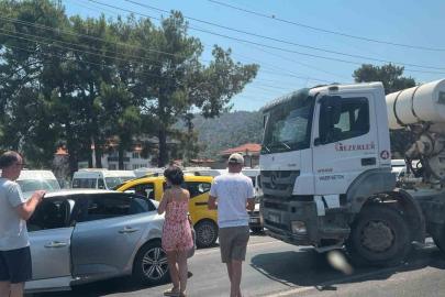 Ortaca’da zincirleme trafik kazası
