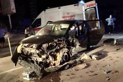 Osmaniye’de 3 aracın karıştığı zincirleme kaza: 5 yaralı