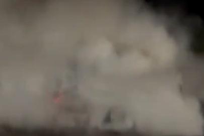 Osmaniye’de otomobilin motor kısmında çıkan yangın söndürüldü