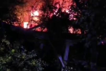 Osmaniye’de yayla evinde çıkan yangın söndürüldü