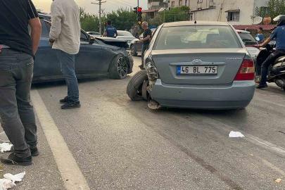 Osmaniye’de zincirleme trafik kazası: 2 yaralı