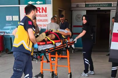 Otomobil ile çarpışan bisiklet sürücüsü hastaneye kaldırıldı