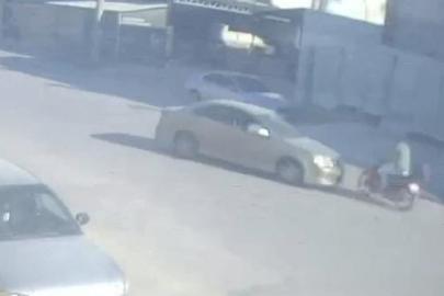 Otomobil ile motosiklet kafa kafaya çarpıştı: 1 yaralı